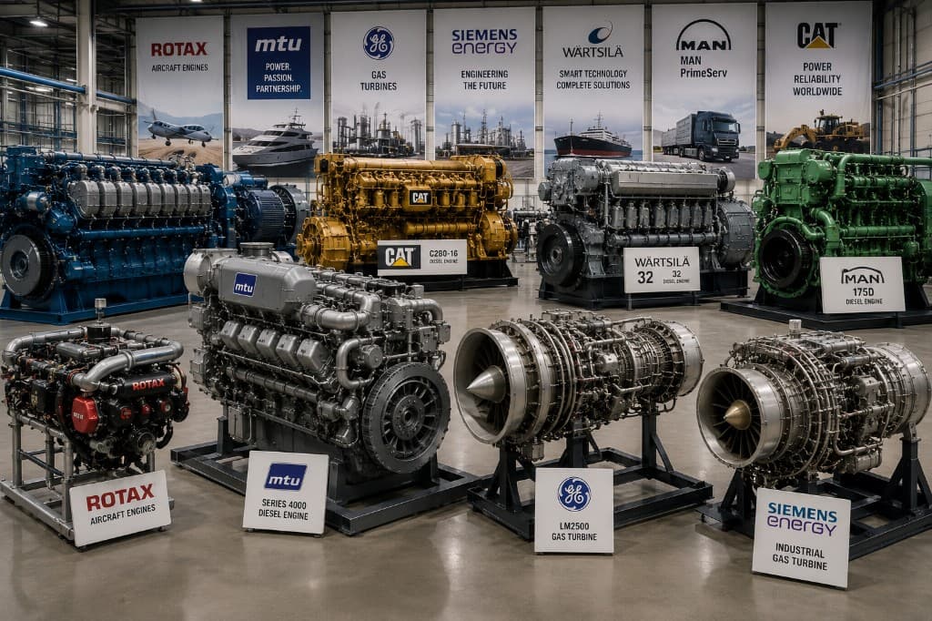 Industrial engine and power machinery
