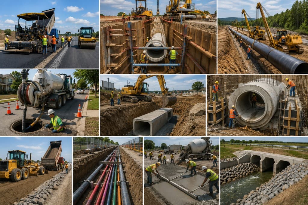Public infrastructure and civil works development